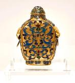 Tabatière/tabatière, émail chinois cloisonné., Enlèvement ou Envoi