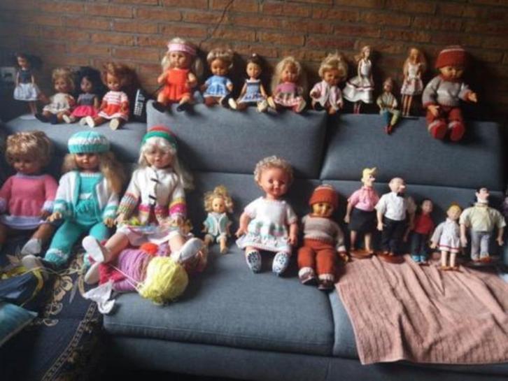 Gebreide poppen kleding (Nieuw), Verzamelen, Poppen, Nieuw, Kleertjes, Levensecht of Reborn, Ophalen of Verzenden