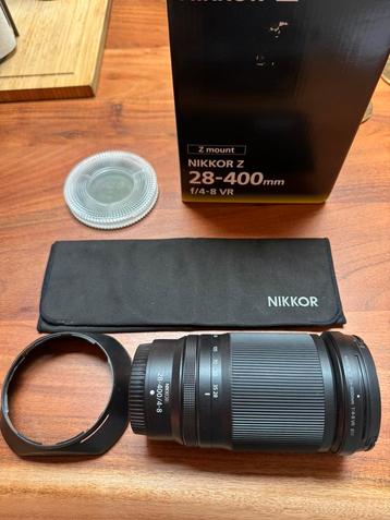 Nikkor Z 28-400mm f/4-8 VR + Hoya HDX CIR-PL 77mm filter beschikbaar voor biedingen