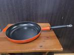 Kachel Le Creuset, Huis en Inrichting, Keuken | Potten en Pannen, Ophalen of Verzenden, Gebruikt, Gietijzer, Koekenpan of Braadpan