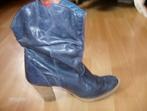 laarzen blauw - maat 39, Kleding | Dames, Schoenen, Blauw, Lage of Enkellaarzen, Ophalen of Verzenden, Gedragen