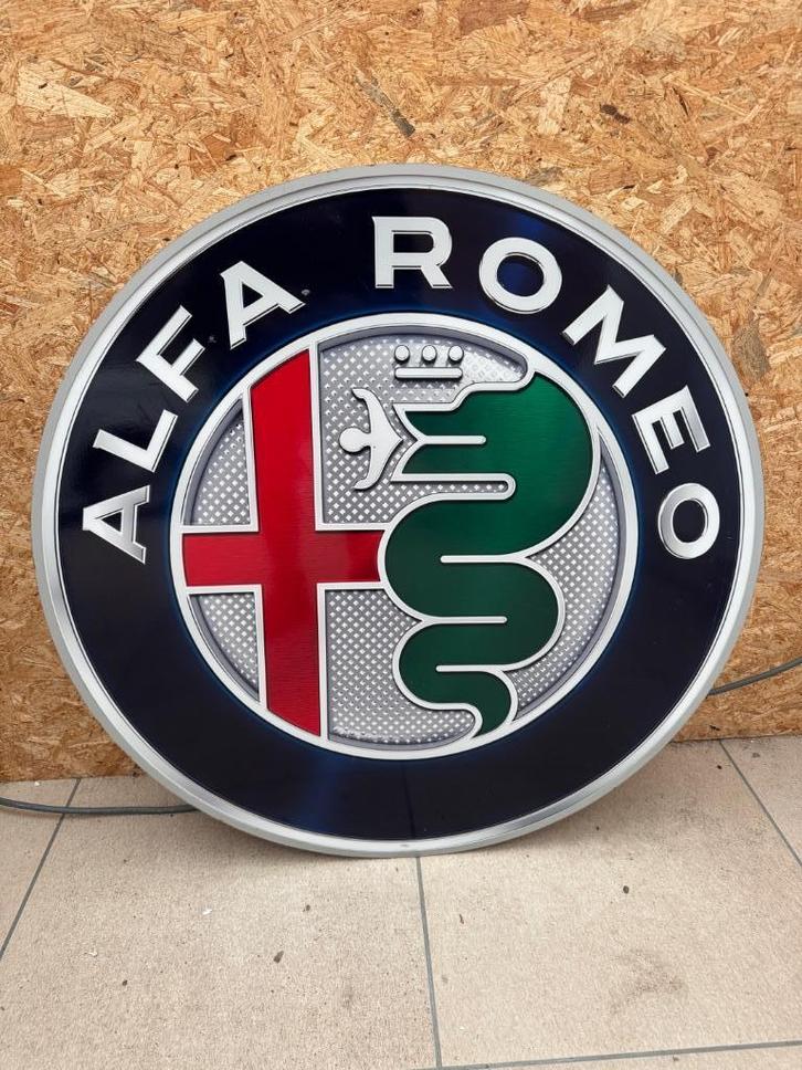 Enseigne alfa Roméo / Lancia / Fiat, Auto-onderdelen, Motor en Toebehoren, Alfa Romeo, Fiat, Lancia, Ophalen