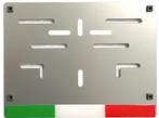 Support-plaque moto avec drapeau, Ophalen of Verzenden