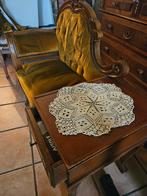 Banc de telephone neo-rococo victorien bois massif, Enlèvement