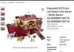 Playmobil Ark van Noach met dieren, Kinderen en Baby's, Speelgoed | Playmobil, Ophalen of Verzenden, Zo goed als nieuw, Complete set
