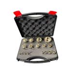 Germat diamantborenset 17-delig natboren in koffer (6-50 mm), Ophalen of Verzenden, Nieuw, Gereedschap of Accessoires