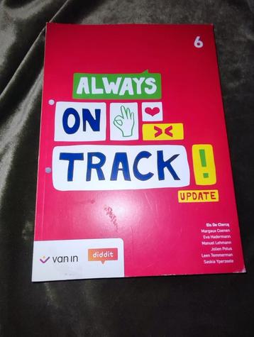 Engels leerboek 6e middelbaar – Always On Track! Update  beschikbaar voor biedingen
