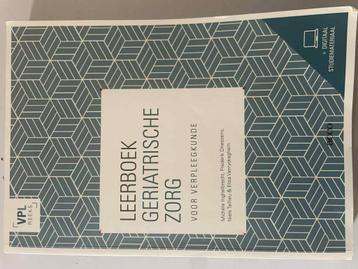 leerboek geriatrische zorg  beschikbaar voor biedingen