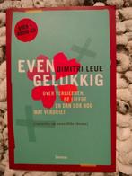 Verhalenbundel Dimitri Leue - Even gelukkig (boek met CD), Comme neuf, Dimitri Leue, Enlèvement ou Envoi