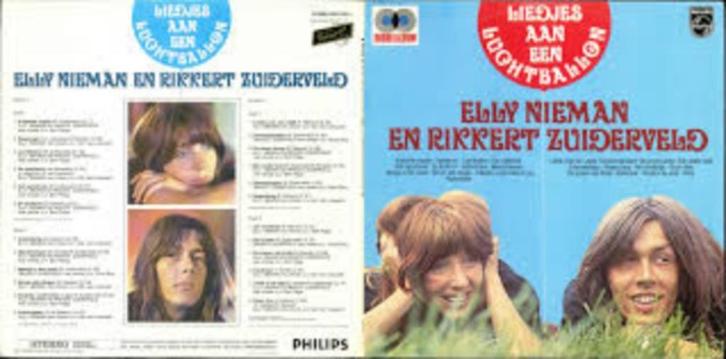 2 X LP  /  Elly & Rickert -  Liedjes aan een luchtballon <, Cd's en Dvd's, Vinyl | Nederlandstalig, Zo goed als nieuw, Streekmuziek