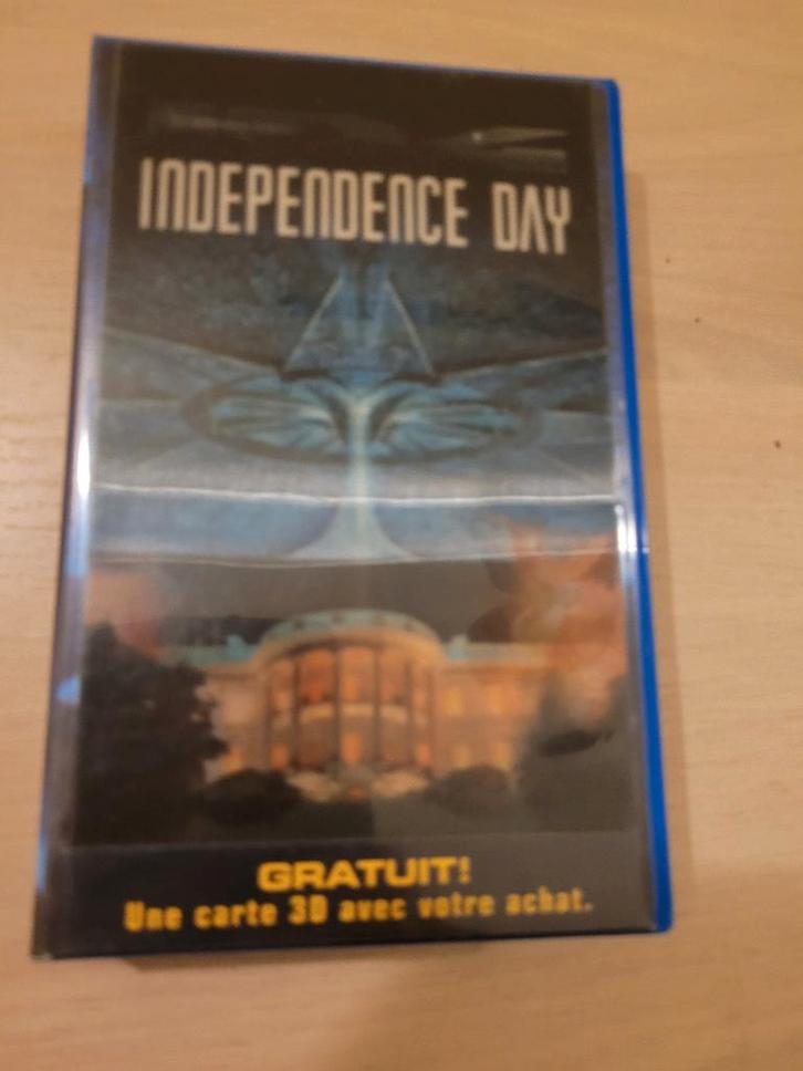 K7 vhs independence day, CD & DVD, VHS | Film, Comme neuf, Science-Fiction et Fantasy, Enlèvement ou Envoi