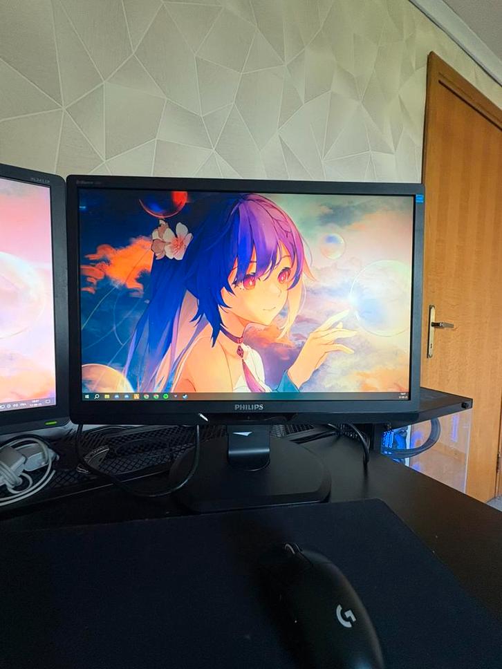 Écran Philips Brilliance 220B – 22″ LCD WSXGA+, Computers en Software, Monitoren, Zo goed als nieuw, 60 Hz of minder, DisplayPort