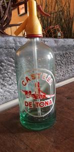 Vintage sifon spuitfles Castell De Tona, Antiek en Kunst, Curiosa en Brocante, Ophalen of Verzenden