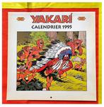 Poster Yakari 🪶 calendrier 1995 + 🎁, Comme neuf, Autres personnages, Image, Affiche ou Autocollant, Enlèvement ou Envoi