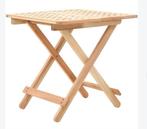 Bijzettafel, Minder dan 55 cm, Vierkant, Zo goed als nieuw, Hout