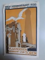 Briefkaart "Bedevaart naar de graven van den Yzer", Verzamelen, 1940 tot 1960, Ongelopen, Ophalen of Verzenden, West-Vlaanderen