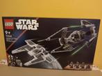 75348 LEGO Mandalorian Fang Fighter vs. TIE Interceptor, Ophalen of Verzenden, Nieuw, Complete set, Lego