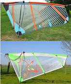 2x Kinderzeil sets van 3.0 m2, Watersport en Boten, Windsurfen, Ophalen, Minder dan 5 m², Complete set, Gebruikt