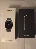 Samsung S25 bleu/noir/SmartWatch 8 Nouveau, Télécoms, Téléphonie mobile | Samsung, Enlèvement