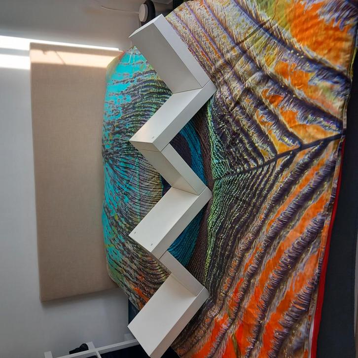 Lack Ikea plank wit, Huis en Inrichting, Woonaccessoires | Wandplanken en Boekenplanken, Gebruikt, Ophalen