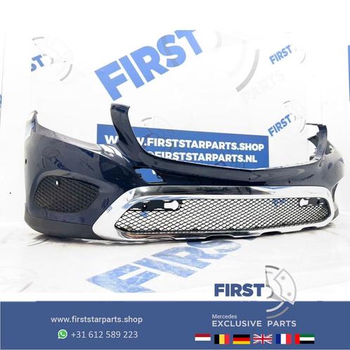 W253 VOORBUMPER ZWART WIT GRIJS GLC PRE-FACELIFT BUMPER orig, Auto-onderdelen, Carrosserie, Bumper, Mercedes-Benz, Voor, Gebruikt