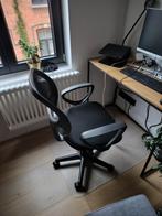 Bureastoel, Huis en Inrichting, Bureaustoelen, Ophalen, Gebruikt, Zwart, Bureaustoel