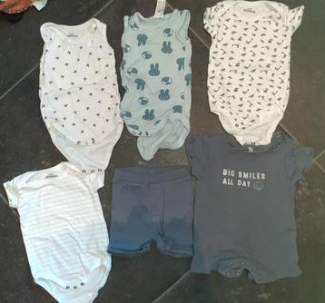 Baby kleding 6 stuks Zeeman 50-56 beschikbaar voor biedingen