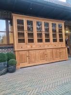 Teak xxl 300cm buffetkast/vitrinekast GRATIS LEVERING, Huis en Inrichting, Ophalen of Verzenden, Zo goed als nieuw