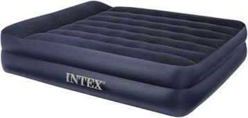 Intex 2-persoons luchtmatras met ingebouwde pomp beschikbaar voor biedingen