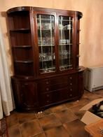 Kerselaren eetkamerkasten, tafel, 6 stoelen, merk Sicame,, Ophalen, Gebruikt