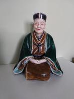 Oud Japans Kutani porseleinen beeldje Sen No Rikyû, Antiek en Kunst, Ophalen of Verzenden