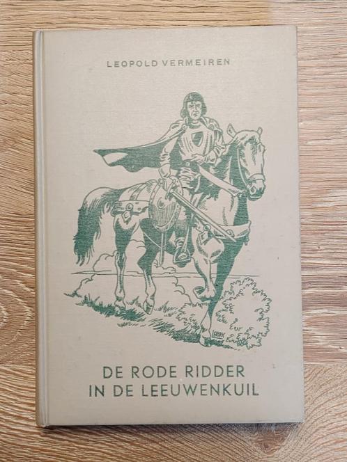 Vermeiren Verschuere - Rode Ridder in de Leeuwenkuil (1957?), Collections, Personnages de BD, Utilisé, Livre ou Jeu, Autres personnages