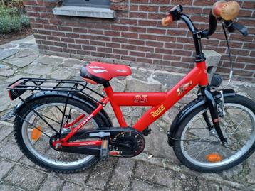 Jongensfiets cars 18" beschikbaar voor biedingen