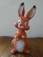 Vintage pieper rubber toy haas / konijn, Enlèvement ou Envoi