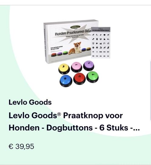 Praatknoppen hond, Dieren en Toebehoren, Honden-accessoires, Nieuw, Ophalen