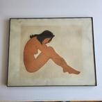 Michel De Goeye (1900 - 1958) – ets (aquatint)  - Naakt, Ophalen of Verzenden