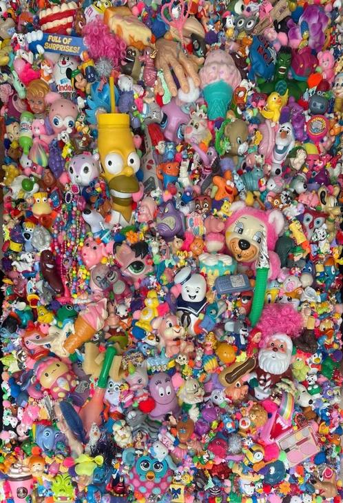 Happyland kunstwerk van Miguel Delie, Antiek en Kunst, Kunst | Overige Kunst, Ophalen of Verzenden