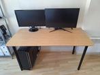 Office Desk Wood, Ophalen, Gebruikt, Bureau
