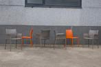 Roberto Barbieri, ZANOTTA dining chair set, Huis en Inrichting, Ophalen, Overige kleuren, Leer, Zo goed als nieuw