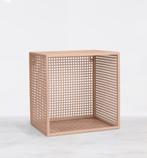 Wire Box Lichtroze – Wandrek / Opbergbox - 32x32x25cm, Overige materialen, Mand, Vierkant, Nieuw