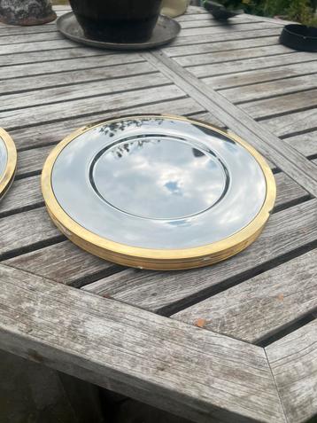 16 luxe onderborden Jean Couzon INOX 18/10 – Made in France beschikbaar voor biedingen