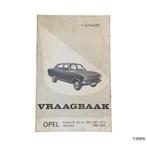 Vraagbaak | Opel Kadett B / Olympia | 1967-1973 | NL, Ophalen of Verzenden, Gelezen