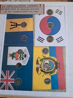 Exclusieve sets 43 landen 3 vergulde munten per land in map, Boeken, Ophalen