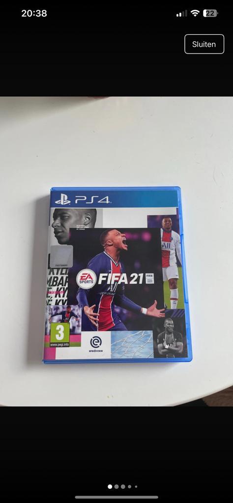FIFA 21, Games en Spelcomputers, Games | Sony PlayStation 4, Zo goed als nieuw, Sport, Vanaf 3 jaar, Online, Ophalen
