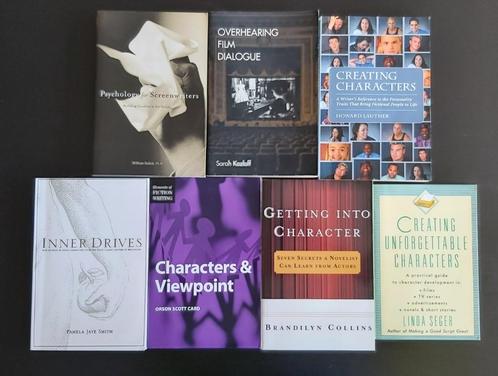 Boeken karakterontwikkeling voor scenaristen, Boeken, Film, Tv en Media, Zo goed als nieuw, Film- of Tv-bewerking, Ophalen of Verzenden