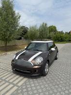 Mini Cooper TE KOOP, Auto's, Zwart, Bruin, Leder, Handgeschakeld