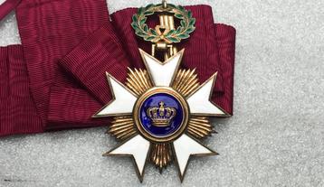  🚨RARE ABL: TWEETALIGE KROONCOMMANDANT BELGIQUE beschikbaar voor biedingen