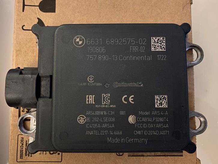 Capteur radar BMW ACC Original OEM 6631 6892575, Autos : Pièces & Accessoires, Électronique & Câbles, BMW, Utilisé, Enlèvement