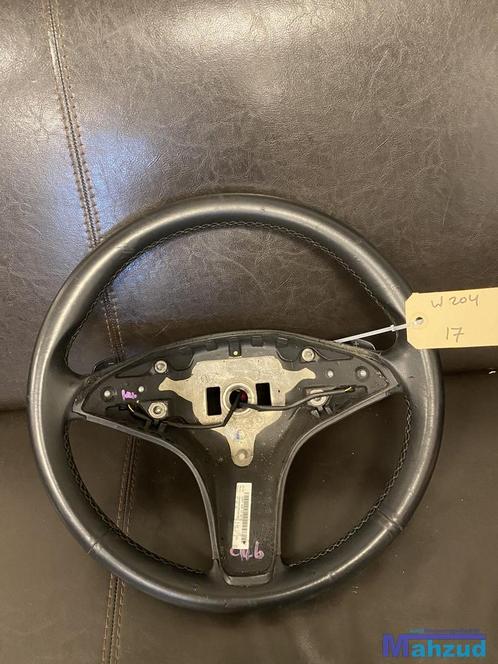 MERCEDES W203 C klasse LEER Stuurwiel stuur met flipper, Auto-onderdelen, Besturing, Mercedes-Benz, Gebruikt, Ophalen of Verzenden