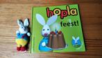 Hopla feest boekje en knuffeltje, Boeken, Ophalen of Verzenden